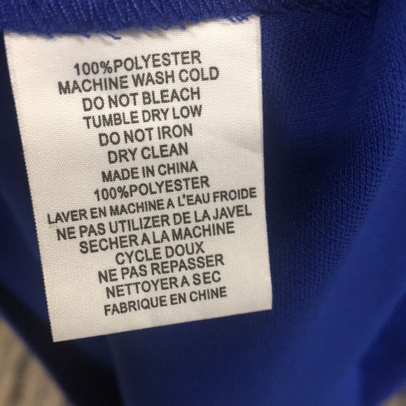 NWOT Trina Turk cobalt Blue cocktail dress flowy flattering beautiful fast ship - Picture 4 of 8